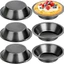 SNUGHOUSE Chảo Bánh Mini, Khay Tart Trứng Bằng Thép Carbon 5 Inch, Khuôn Nướng Bánh Mì Chống Dính Mini Nhà Bếp