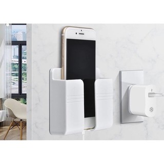 Kệ Dán Tường Để Remote, Giá Đỡ Sạc Điện Thoại  TIỆN LỢI ANGIHOME