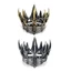 XGB Royal King Crowns Royal Crowns Hoàng tử Tiaras Halloween Trang phục Đạo cụ