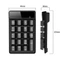 Bàn phím có dây không dây STABFOAM, Phím nổi Bàn phím số Bluetooth USB, Bộ thu Numpad 2.4GHz Mini 19 phím Số Pad