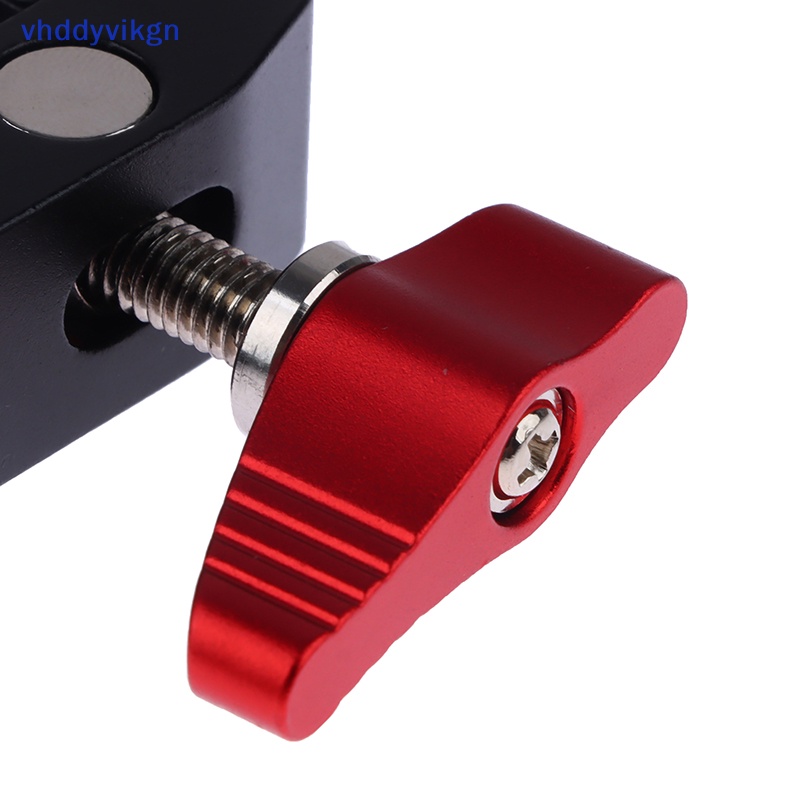 Kẹp hợp kim nhôm có hai đầu 1 / 4 '' 3 / 8 '' cho giá đỡ điện thoại / Camera Video