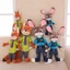 YT4 60cm Zootopia Judy Hopps Nick Wilde Sang Trọng Búp Bê Quà Tặng Cho Trẻ Em Trang Trí Nhà Ném Gối Đồ Chơi Nhồi Bông Cho Trẻ Em