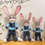 YT4 60cm Zootopia Judy Hopps Nick Wilde Sang Trọng Búp Bê Quà Tặng Cho Trẻ Em Trang Trí Nhà Ném Gối Đồ Chơi Nhồi Bông Cho Trẻ Em