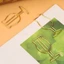 TUYỆT VỜI 20 Chiếc Kẹp Giấy Thủy Tinh Rượu, Kẹp Giấy Hình Dạng Sáng Tạo Độc Đáo Kim Loại, Kẹp Đánh Dấu Vàng Đẹp Xây Dựng Chắc Chắn