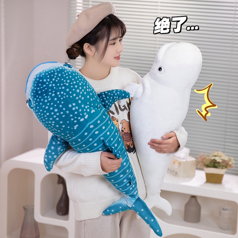 Rytanda Thú Nhồi Bông Hình Cá Voi Trang Trí Năm Mới