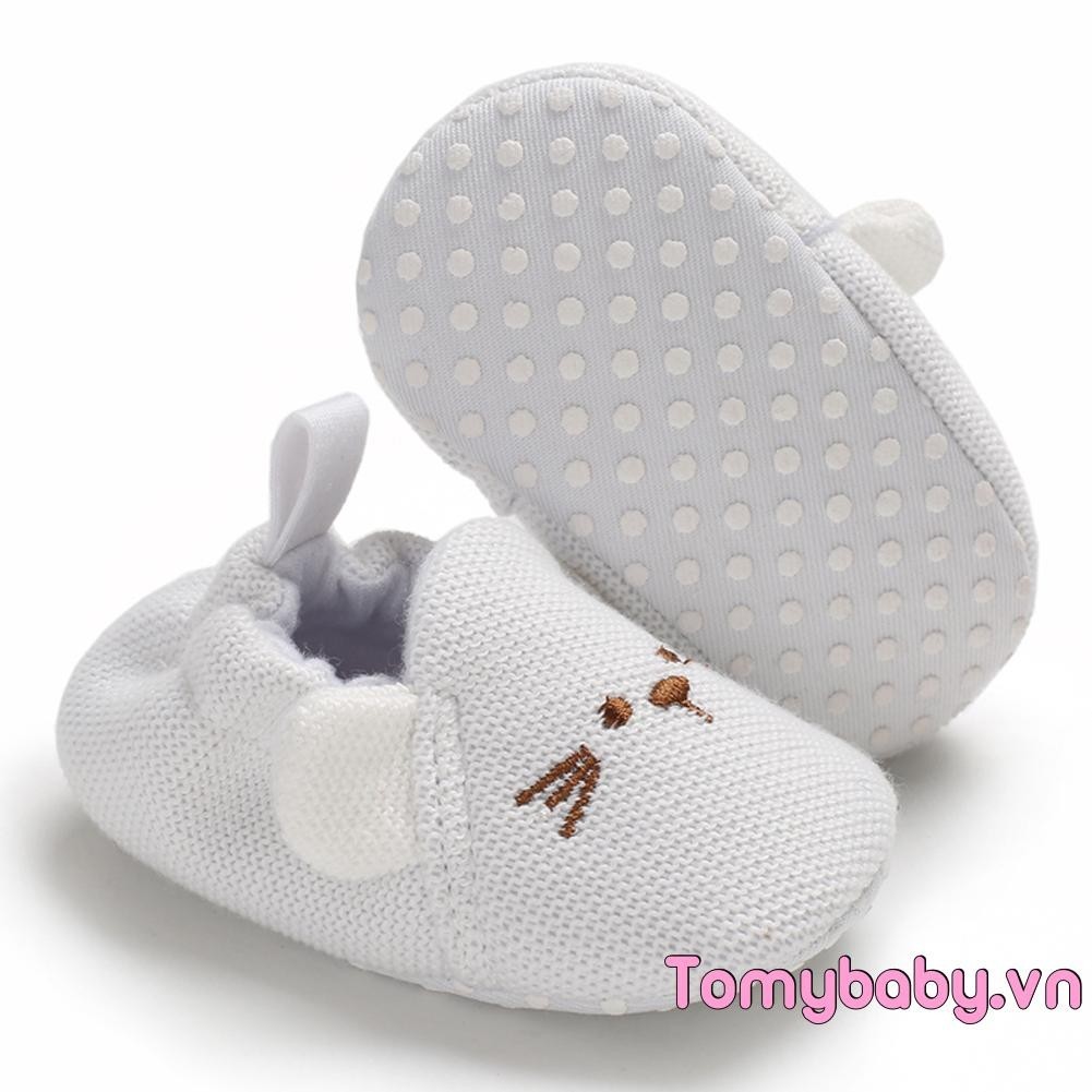 Giày Cotton ChốNg Trơn TrượT Cho Bé Trai / GáI (0-18 TháNg)