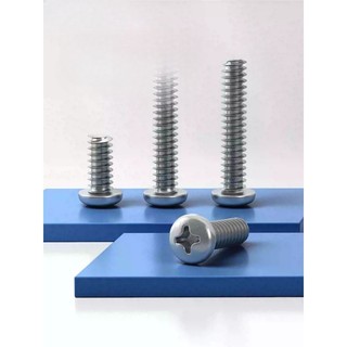 (((LXY) Vít răng thưa inox 304 Vít bắn gỗ pake đầu tròn,Vít gỗ (PB) M3 / M3.5 / M4 / M5 / M6 * L3-50mm (RM-VN-1)