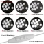 Bóng đèn LED phong cách Holly Bàn trang điểm Vanity Bộ đèn gương USB mới