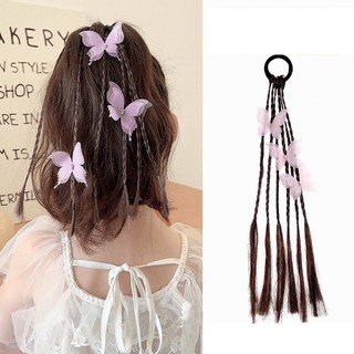 Tóc Giả Tết 6 Bính ĐEN Kèm Charm Cho Bé Gái Biểu Diễn, Tóc Giả Hàn Quốc (Giá 1 Bên) HaminStore
