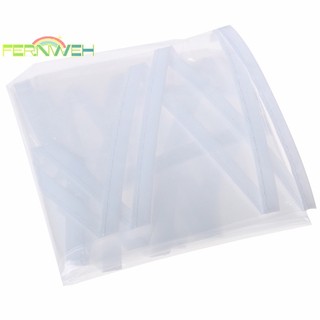 1 Mũ Trùm Đầu Đi Mưa Bằng Nhựa Trong Suốt Bảo Vệ Tóc Cho Nữ Và Phụ Nữ [Mới] [fernweh] [fernweh]