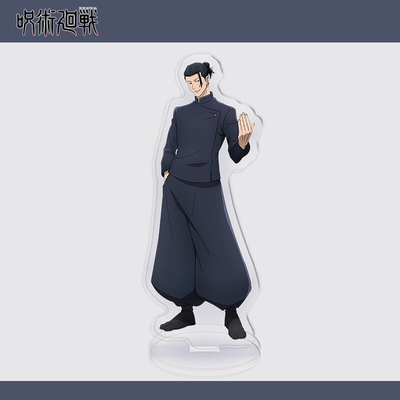 Mô hình Standee Cool Anime Jujutsu Kaisen Gojo Satoru Geto Suguru Inumaki Toge Acrylic in hình nhân vật 2 mặt rõ nét