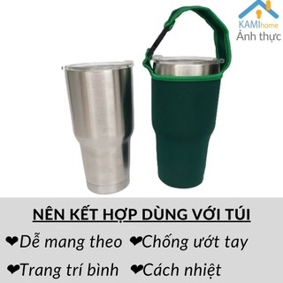 Ly giữ nhiệt Thái Lan cỡ lớn 900ml Tặng Ống hút + Thanh cọ rửa bình cốc uống nước Inox 304