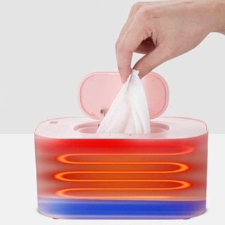 Máy hâm nóng khăn lau trẻ em MEGOCE, ngăn ngừa khô nhiệt độ không đổi, Bộ phân phối khăn ướt USB 10W 5V-2A di động cho bé mẫu giáo