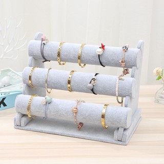 Jkdesign Đế trưng bày trang sức, Đồng hồ Giá đỡ T-Bar đa năng, Vòng đeo tay băng đô bền hai đôi Trang sức