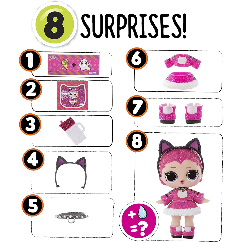 Lol surprise Búp Bê Đồ Chơi 7 Bất Ngờ Phiên Bản Giới Hạn Thay Đổi Màu Sắc Dành Cho Bé