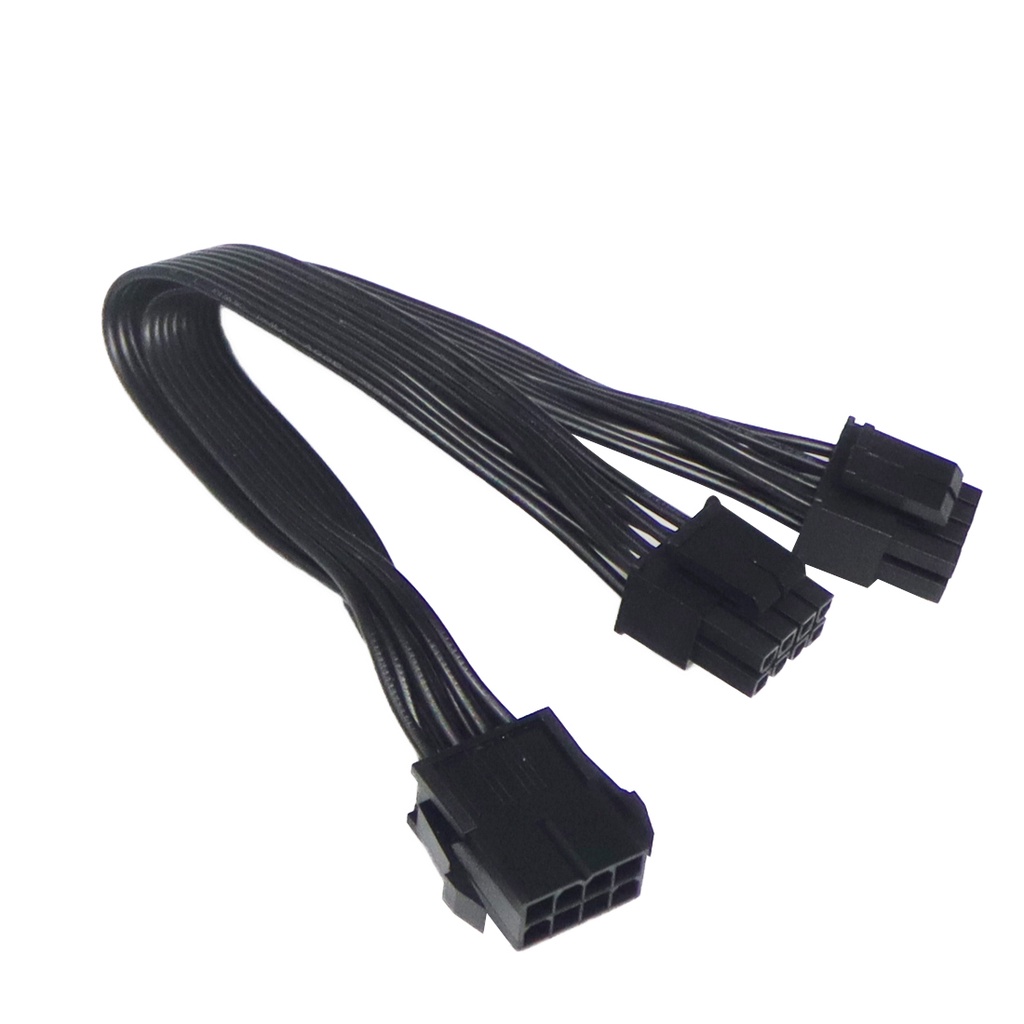 Jmt 1 Cáp Nối Dài Chuyển Đổi atx 12v cpu 8pin female Sang dual 8 pin male Cho Bo Mạch Chủ
