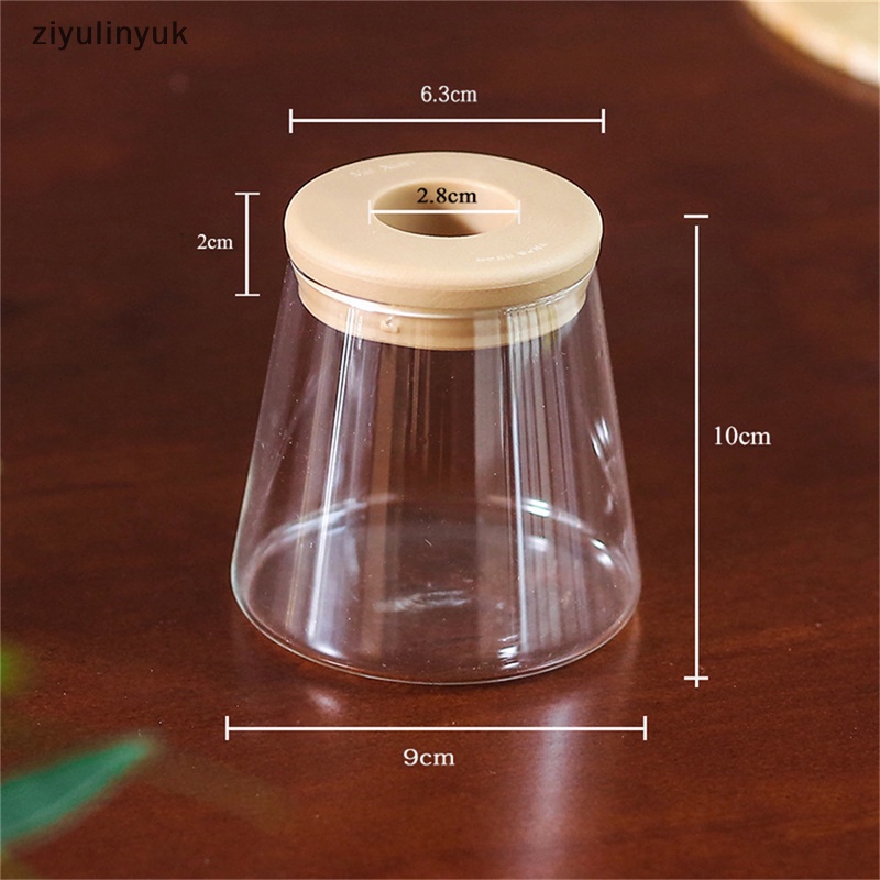 Chậu Trồng Cây Bằng Thủy Tinh Giả Kích Thước Nhỏ