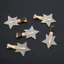 Yoo 5 Miếng Kẹp Tóc Liền Mạch Cho Trang Điểm Kiểu Tóc Phụ Kiện Y2K Acrylic Star Kẹp Tóc
