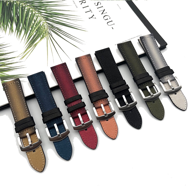 Dây Đeo Đồng Hồ Bằng nylon Và Vải Bố Kích Thước 18mm 20mm 22mm 24mm Cho seiko diver Lặn y2k