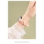 Ice Silk Co Giãn Scrunchie Dây Đeo Cho Samsung Galaxy Fit 3 Vòng Tay Thông Minh Slim Girl Loop Band Galaxy Fit 3 Đồng Hồ Đeo Tay