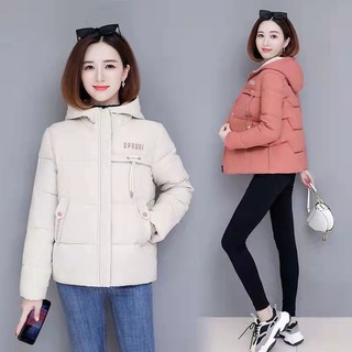 Áo Khoác Đệm cotton Dày Dặn Dáng Rộng Ngắn Phong Cách Hàn Quốc Thời Trang Mùa Đông Cho Nữ