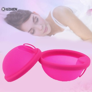 Kuzhen Đĩa silicone Rỗng Thiết Kế Mỏng Thích Hợp Cho Kinh Nguyệt Chăm Sóc Sức Khỏe Cho Nữ Giới