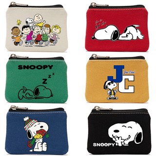 YT2 Snoopy Hoạt Hình anime Ví Đựng Tiền Xu Vải Đơn Giản Và Dễ Thương Túi Đựng Tiền Xu Tất Cả cotton Túi Bảo Quản Túi Đựng Thẻ TY2