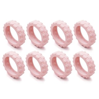 COZYNEST Bộ 8 Vỏ bảo vệ bánh xe vali, giảm tiếng ồn, phù hợp vali du lịch, dùng cho xe đẩy