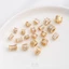 Miếng Đệm Hạt Miếng Đệm Màu Mạnh Mẽ Giữ 14K Mạ Vàng Micro-Dát Zircon Bánh Xe Lỗ Lớn Con Đường Qua Lỗ Eo Nhỏ Tự Làm Phụ Kiện Trang Sức