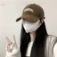 Mũ bóng chày Cotton mềm thêu chữ trơn cho nam nữ Hip Hop có thể điều chỉnh Snapback thông thường Mũ che nắng ngoài trời mới