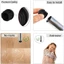 YYlingx 12 Chiếc Nội Thất Ống Tròn Cắm, Miếng Lót Chân Đen Nội Thất Chân Cắm, Đệm Nhựa Chống Trơn Trượt Bàn Ghế Chân Ống Phích Cắm