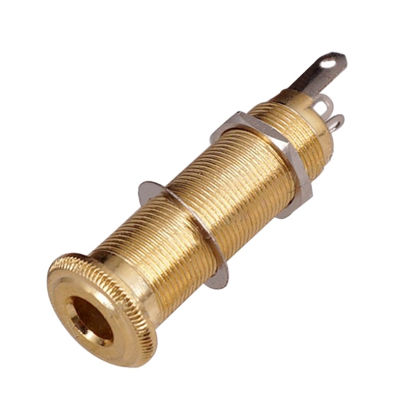Mặt Trăng Đàn Guitar Ổ Cắm Kết Nối 1 4 Inch Cho Đàn Guitar Điện Bass Xi Lanh Guitar Ren Đầu Ra Jack Cắm Ổ Cắm Thay Thế