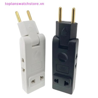 Toplanswatchstore 4 Trong 1 Ổ Cắm Tường Nối Dài Ổ Cắm Điện EU 180 Độ Cắm Adapter Du Lịch Aadapter Di Động Bộ Chuyển Đổi Nguồn VN