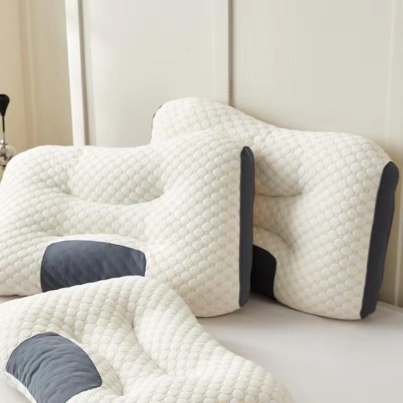 [1 Chiếc] Ruột Gối Matxa 48x74cm Chống Đau Mỏi Vai Gáy Hàng Bông Sơ Trắng Đẹp, Chuẩn Loại 1
