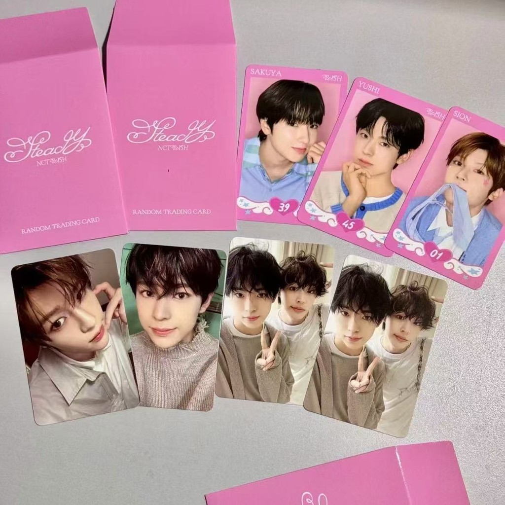 Nct WISH Let 'S Go Steady Bộ thẻ giao dịch ngẫu nhiên Photocard