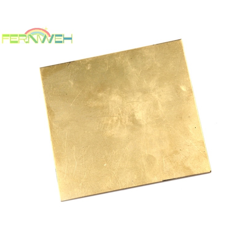 Tấm Lá Đồng 0.5mm / 0.8mm / 1mm / 2mm 100x100mm Chuyên Dụng