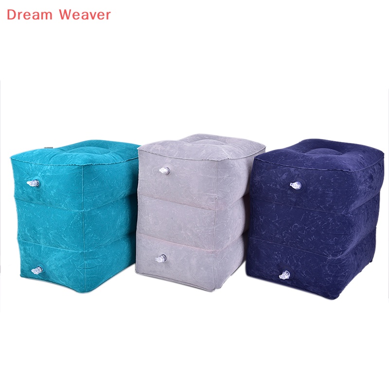 [Dream] Tựa chân du lịch di động bơm hơi Máy bay Train Kids Bed Foot Rest mới