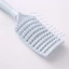 Lược chải tóc gỡ rối làm phồng tóc - lược bán nguyệt màu pastel siêu xinh 24x7cm