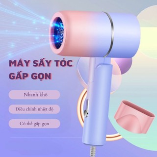 Máy Sấy Tóc 2 Chiều mini 800w Công Suất Cao Có Thể Gấp Gọn Tiện Dụng Mang Theo Du Lịch