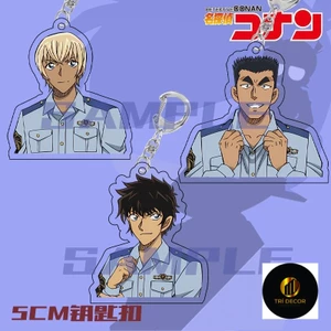 Móc khóa Thám Tử lừng danh conan Detective Conan Wild Police Story Anime Keychain Matsuda Jinpei Furuya Rei Acrylic