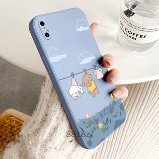 ốp lưng iphone x xs xr xs max Ốp Điện Thoại tpu silicone Mềm Chống Rơi Vỡ In Hình Dễ Thương Kèm Dây Đeo Cho iphone x xs xr xs max