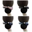 DELMER Bun Snood, Ruy Băng Mũ Nơ Lò Xo Kẹp, Phụ Kiện Tóc Thanh Lịch Kẹp Đuôi Ngựa Phong Cách Hàn Quốc Tóc Lưới Bao Bé Gái