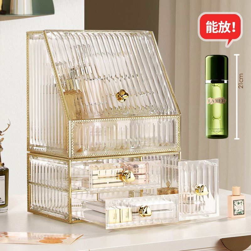 Đồ dùng gia đình Hộp đựng mỹ phẩm Hộp đựng mỹ phẩm Hộp đựng đồ lật Hộp đựng đồ chống bụi Hộp đựng ngăn kéo Hộp đựng đồ trang điểm Giá để đồ hộp đựng đồ trang sức
