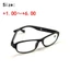 RTJIFSS 3 Cặp Kính Khung, Kính Đọc Sách Từ Tính Nhựa, Độ Bền Di Động: 1.0 ~ 6.0x Hình Chữ Nhật Kính Từ Nam Nữ