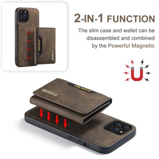 Bao Da Điện Thoại Dạng Ví 2 Trong 1 Có Ngăn Đựng Thẻ Cho iphone 15 pro max 14 13 mini 12 11 x / xs xr xsmax 7 / 8 / se