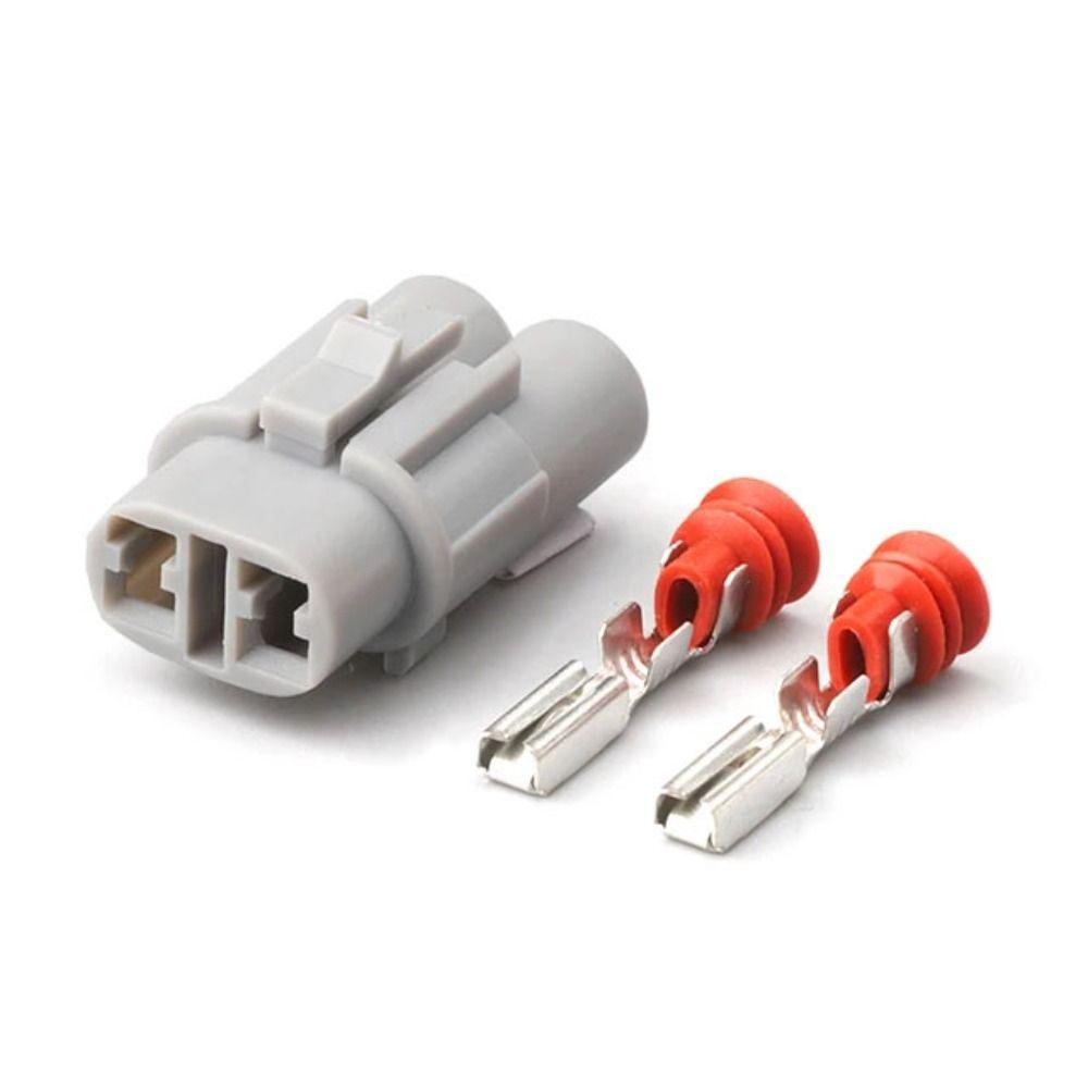 DAYONE 2 Pin Sumitomo Auto Wire Connector, Kit Nam Nữ Đầu Nối Chống Thấm Nước, Đầu Nối Điện Màu Xám Cắm Dây Chống Thấm Nước Tự Động Cho 6180-2321 6187-2311