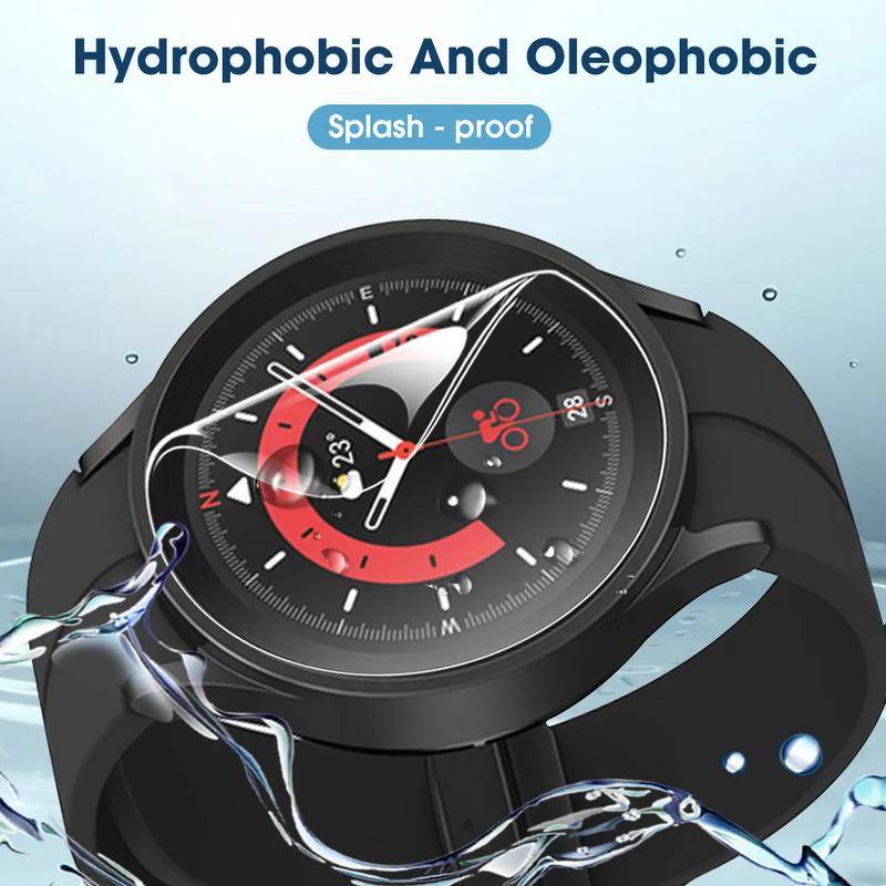 Cho Đường Kính 34mm 33mm 32mm 31mm 30mm Đa Năng HD Hydrogel Phim Tròn Đồng Hồ Thông Minh Bảo Vệ Màn Hình Cho Đường Kính 42mm 41mm 40mm 39mm 38mm 37mm 36mm 35mm Không Kính