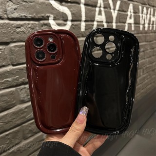 Sang Trọng Ốp Điện Thoại Mềm Chống Sốc Hình Bầu Dục Cho iphone15 pro max 11 12 13 14 pro max ixs max xr xs 7 8 plus
