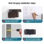 Vỏ chì mở rộng MONOSTYLE, Hộp cắm chống trộm chịu thời tiết, Hộp quản lý cáp nhựa bảo vệ chống nước di động ngoài trời