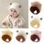 Mũ mùa thu đông GAVESTO, Mũ beanie mềm mại ấm áp cho trẻ em, Mũ trẻ mới biết đi Mũ Skullies Mũ chui đầu dày Mũ ấm hơn Bonnet ngoài trời